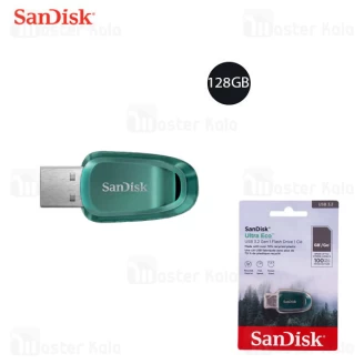 فلش مموری 128 گیگابایت سن دیسک SanDisk Ultra Eco SDCZ96 USB 3.2 Gen1