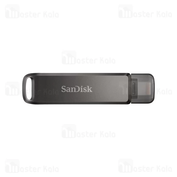 فلش مموری دو سر 128 گیگابایت لایتنینگ و Type C سن دیسک SanDisk iXpand Luxe SDIX70N