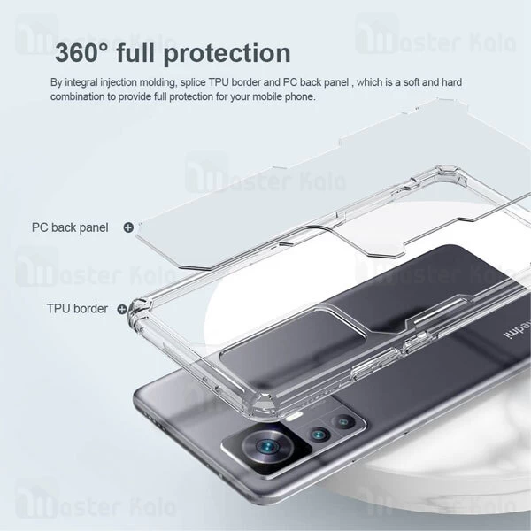 قاب محافظ نیلکین شیائومی Xiaomi 12T Pro Nillkin Nature TPU Pro Case