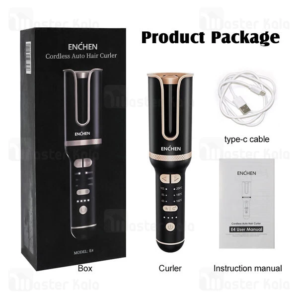 فر کننده اتوماتیک شارژی مو شیائومی انچن Enchen E4 با توان 35 وات