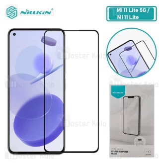 محافظ صفحه نمایش شیشه ای تمام صفحه تمام چسب نیلکین Xiaomi Mi 11 Lite / Mi 11 Lite 5G Nillkin CP+ Pro