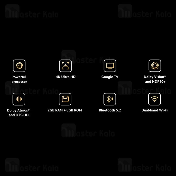 پخش کننده تلویزیون شیائومی Xiaomi Mi Box S (2nd Gen) 4K MDZ-28-AA - گلوبال