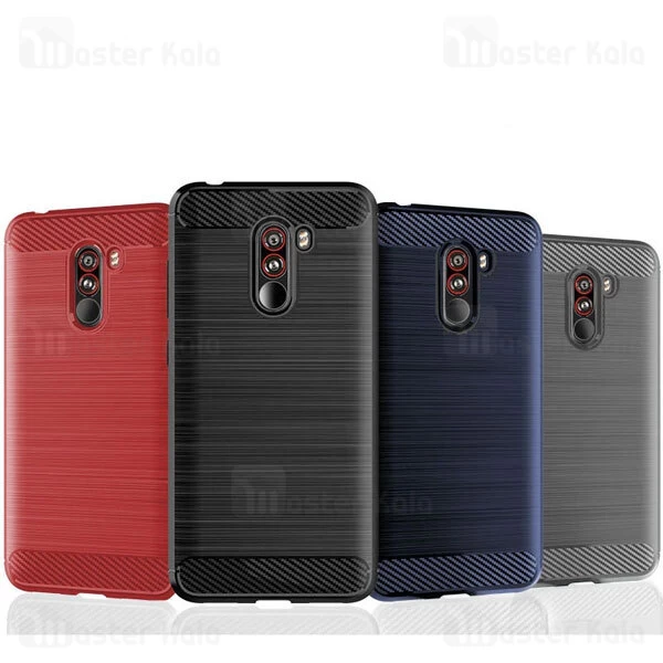 قاب فیبر کربنی شیائومی Xiaomi Poco F1 / Pocophone F1 Rugged Armor Fiber Carbon