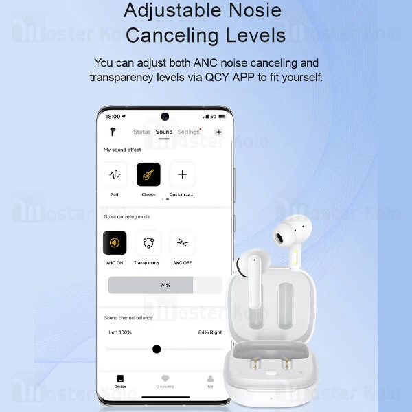 هندزفری بلوتوث دوگوش کیو سی وای Xiaomi QCY T13 ANC