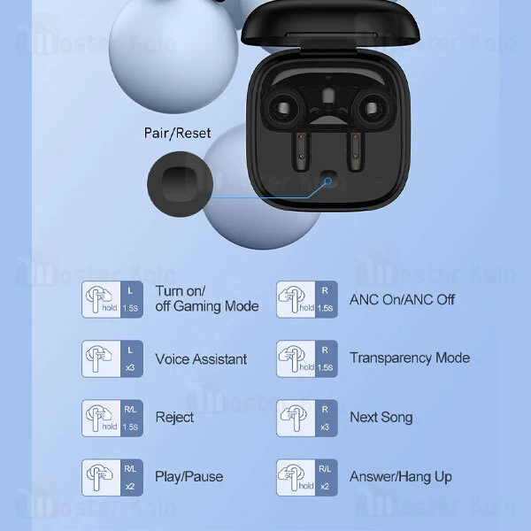 هندزفری بلوتوث دوگوش کیو سی وای Xiaomi QCY T13 ANC