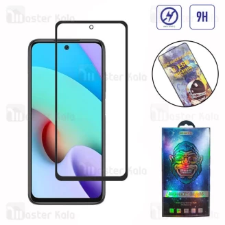 گلس تمام صفحه تمام چسب Xiaomi Redmi Note 11 4G / Redmi 10 / 10 Prime SDG ESD Anti Static Glass