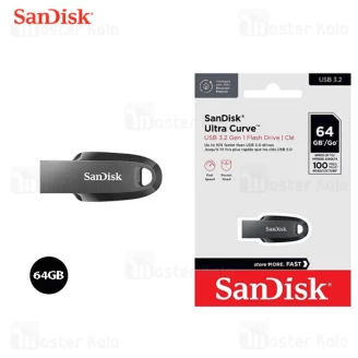 فلش مموری 64 گیگابایت سن دیسک SanDisk Ultra Curve USB 3.2 Gen 1 SDCZ550