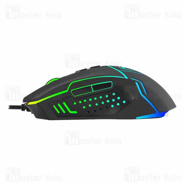 موس سیمی گیمینگ T-Dagger Sergeant T-TGM205 RGB دارای 7 کلید