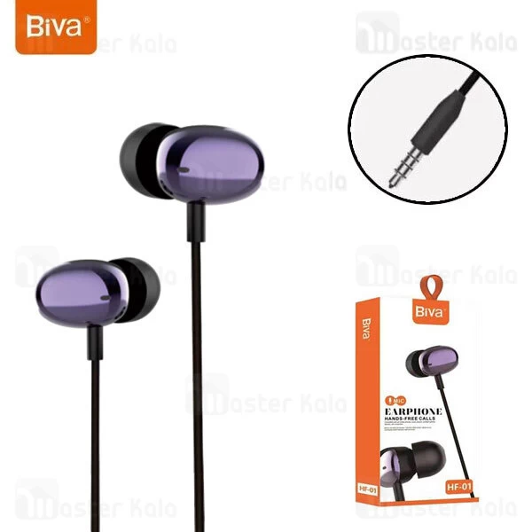 هندزفری سیمی بیوا Biva HF-01