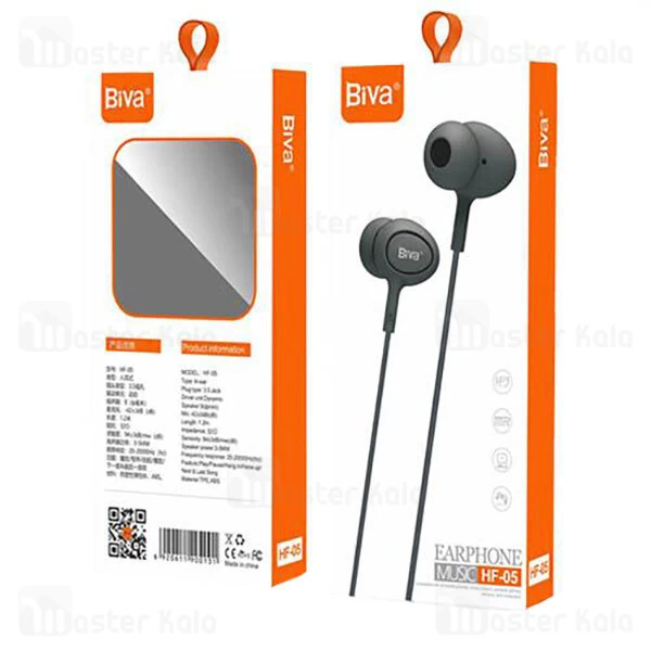 هندزفری سیمی بیوا Biva HF-05