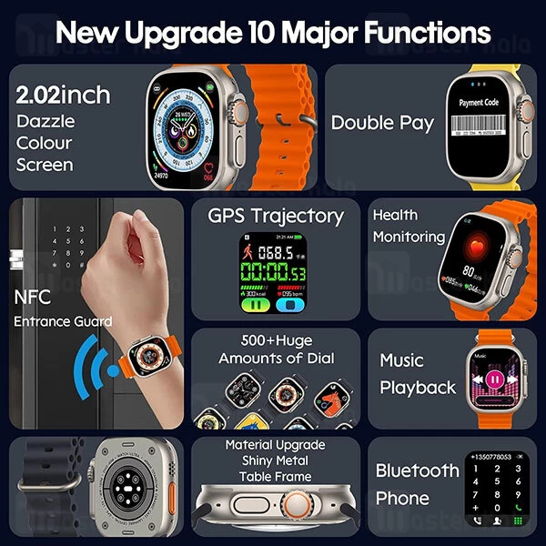 ساعت هوشمند HK10 Pro max نسخه ChatGPT