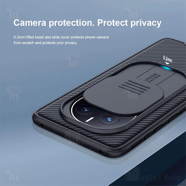 قاب محافظ نیلکین هواوی Huawei Mate 50 Pro Nillkin CamShield Pro Case دارای محافظ دوربین
