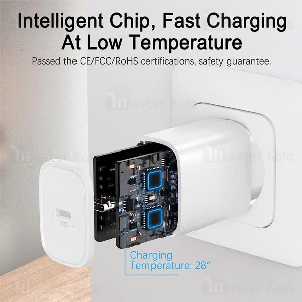 شارژر دیواری جویروم Joyroom L-P201 توان 20 وات