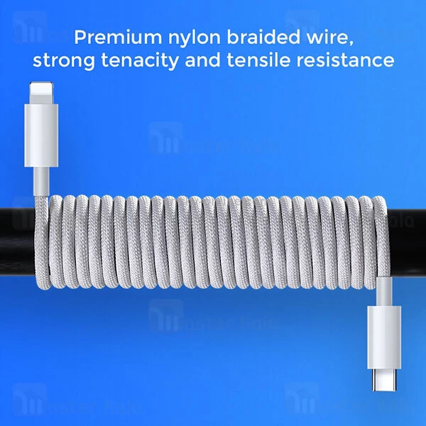 کابل لایتنینگ به Type C جویروم Joyroom S-2024M5 طول 2 متر شدت جریان 2.4 آمپر