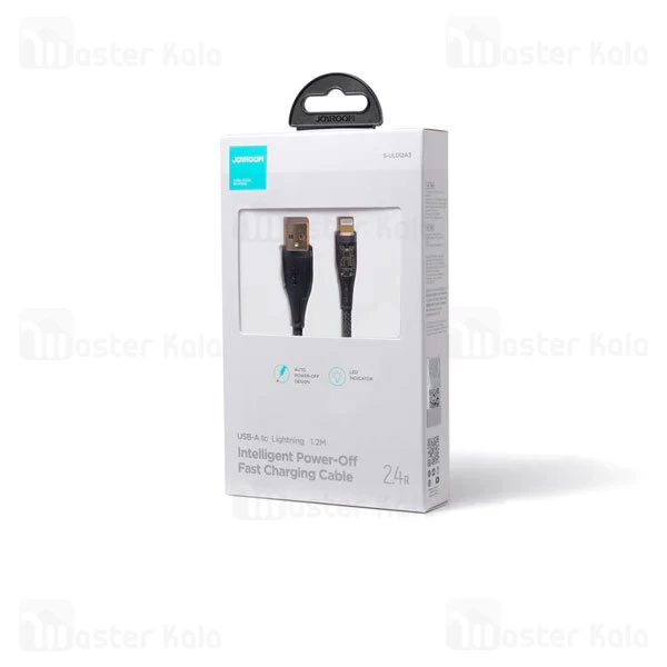 کابل لایتنینگ جویروم Joyroom S-UL012A3 طول 1.2 متر شدت جریان 2.4 آمپر