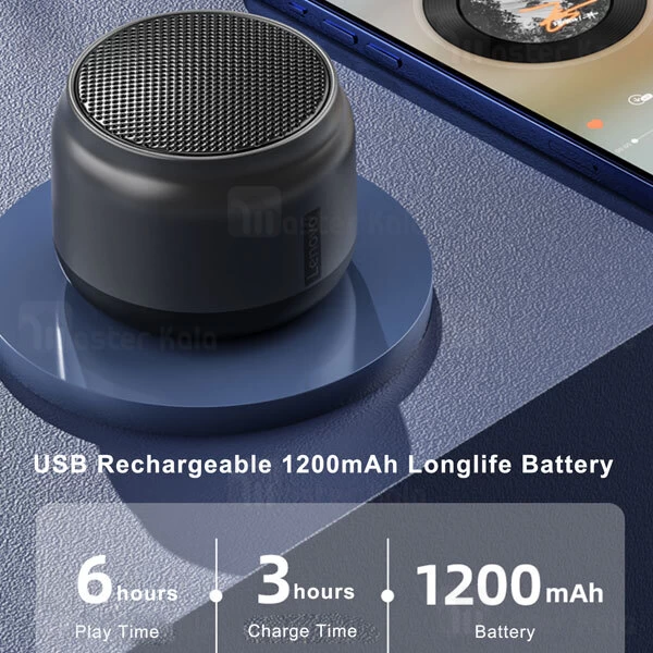 اسپیکر بلوتوث لنوو Lenovo ThinkPlus K3 توان 3 وات