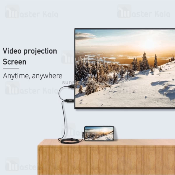 کابل لایتنینگ HDMI مک دودو Mcdodo CA-6400 HDMI To Lightning Cable - بدون تاخیر و لگ