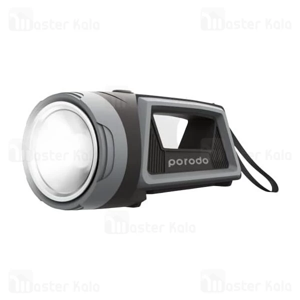 چراغ قوه دو کاره پرودو Porodo Lifestyle 2 in 1 Outdoor PD-LS2IN1TSL برد 80 متر