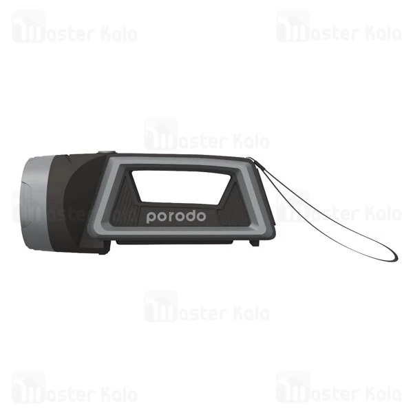 چراغ قوه دو کاره پرودو Porodo Lifestyle 2 in 1 Outdoor PD-LS2IN1TSL برد 80 متر