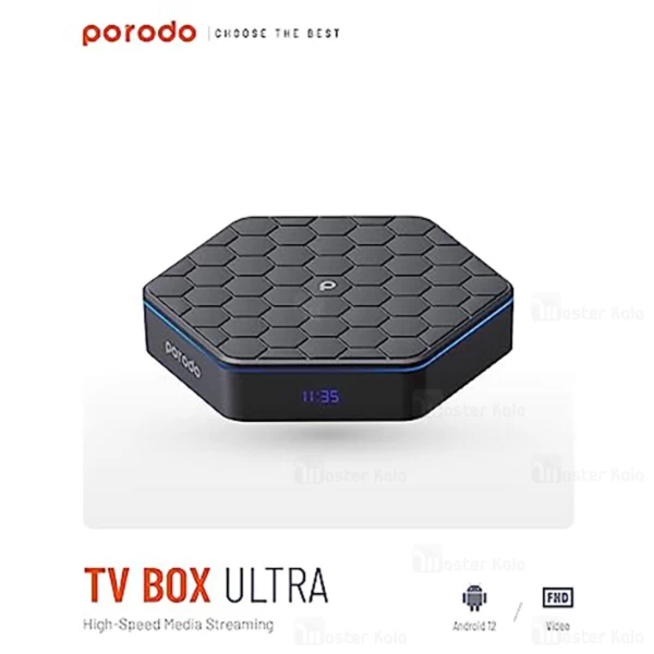 پخش کننده تلویزیون پرودو Porodo TV Box Ultra