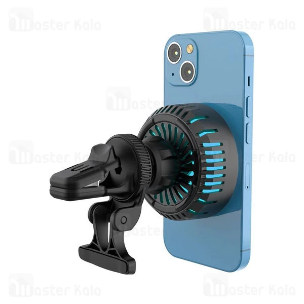 هولدر و شارژر وایرلس چند کاره پاورولوژی Powerology MagSafe Charger PCCSR010 توان 15 وات