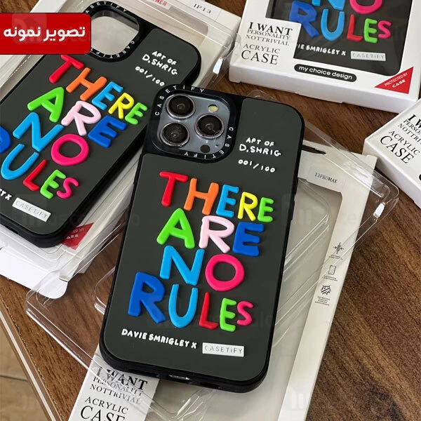قاب فانتزی شیائومی Xiaomi Redmi Note 11 Pro / Note 11 Pro 5G طرح No Rules