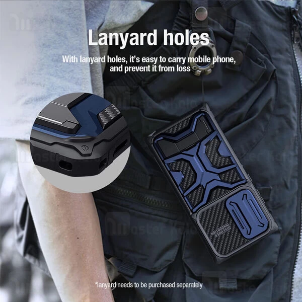 گارد محافظ ضد ضربه Samsung Galaxy S23 Ultra Nillkin Adventurer Pro Case دارای محافظ دوربین