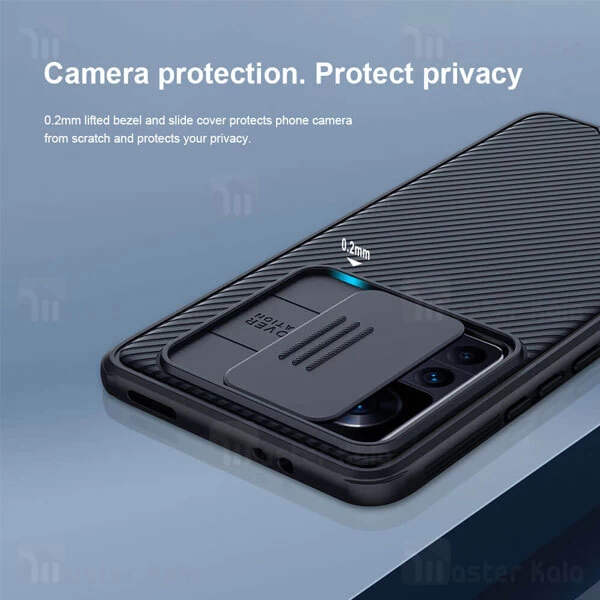 قاب محافظ Xiaomi 12T / Redmi K50 Ultra Nillkin CamShield Pro Case دارای محافظ دوربین
