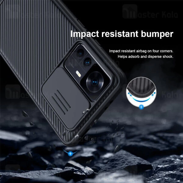 قاب محافظ Xiaomi 12T / Redmi K50 Ultra Nillkin CamShield Pro Case دارای محافظ دوربین