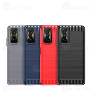 قاب فیبر کربنی شیائومی Xiaomi Poco F4 GT / Redmi K50 Gaming Rugged Armor Fiber Carbon