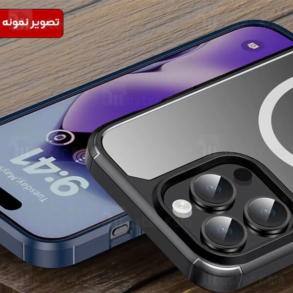 قاب محافظ مگ سیف آی پکی آیفون Apple iPhone 13 iPaky Royal