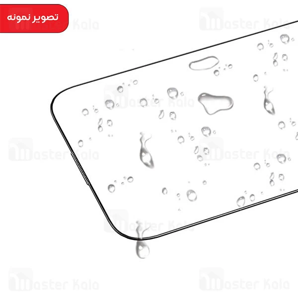 گلس تمام صفحه تمام چسب آیفون گرین لاین Apple iPhone 16 Pro Green Lion 9H Steve