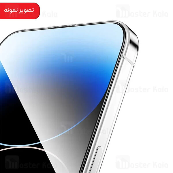 گلس تمام صفحه تمام چسب آیفون گرین لاین Apple iPhone 16 Pro Green Lion 9H Steve