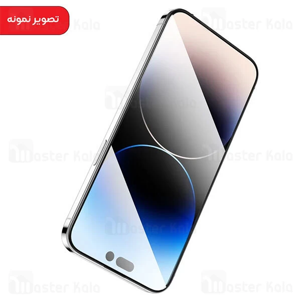 گلس تمام صفحه تمام چسب آیفون گرین لاین Apple iPhone 16 Pro Green Lion 9H Steve