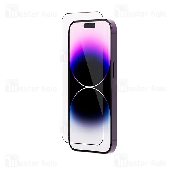 گلس تمام صفحه تمام چسب آیفون لولو Apple iPhone 15 Levelo Clear