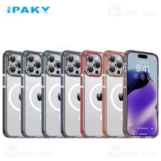قاب محافظ مگ سیف آی پکی آیفون Apple iPhone 15 Pro iPaky MT