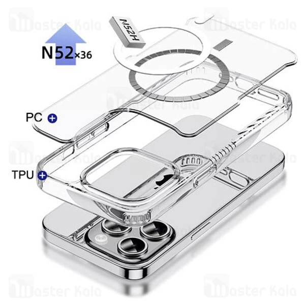 قاب محافظ مگ سیف آی پکی آیفون Apple iPhone 13 pro iPaky Venus