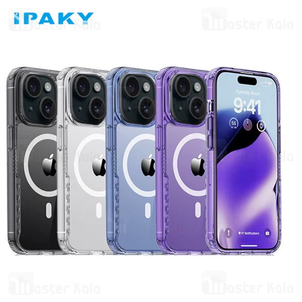 قاب محافظ مگنتی آی پکی آیفون Apple iPhone 15 iPaky Venus