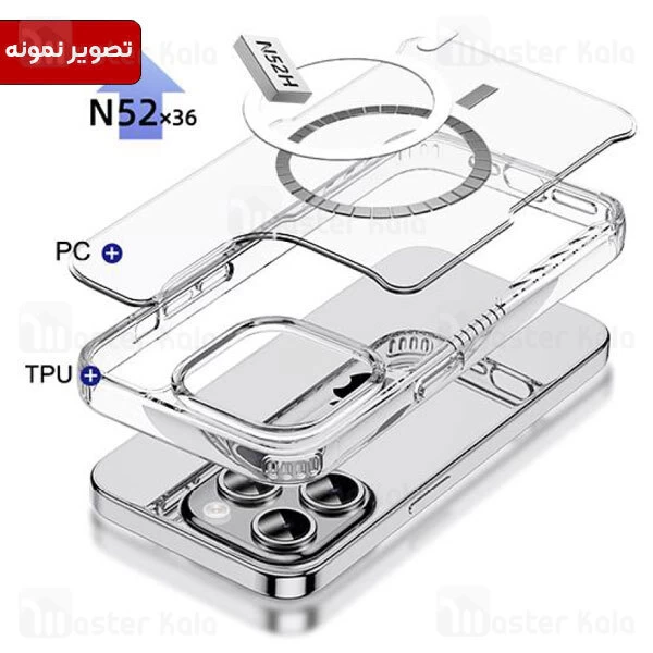 قاب محافظ مگنتی آی پکی آیفون Apple iPhone 15 iPaky Venus