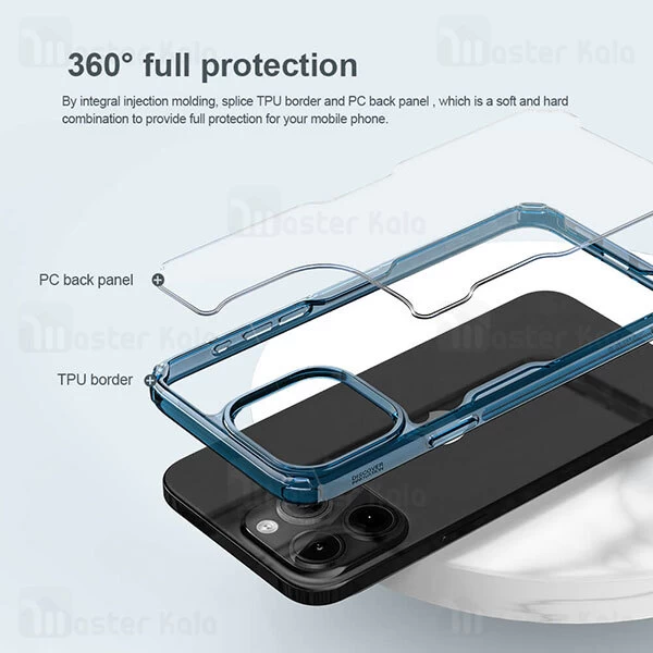 قاب محافظ نیلکین آیفون Apple iPhone 15 Pro Nillkin Nature TPU Pro Case