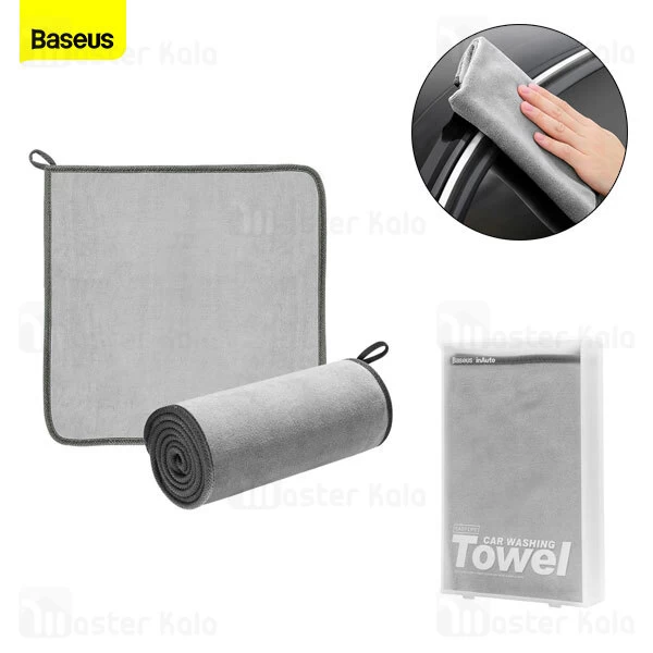 حوله میکروفایبر بیسوس Baseus 2x Microfiber Towel To Dry Washing Car CRXCMJ-0G