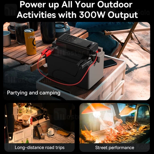 چند راهی بیسوس Baseus CI30-02 IGBT ولتاژ 220 ولت توان 300 وات