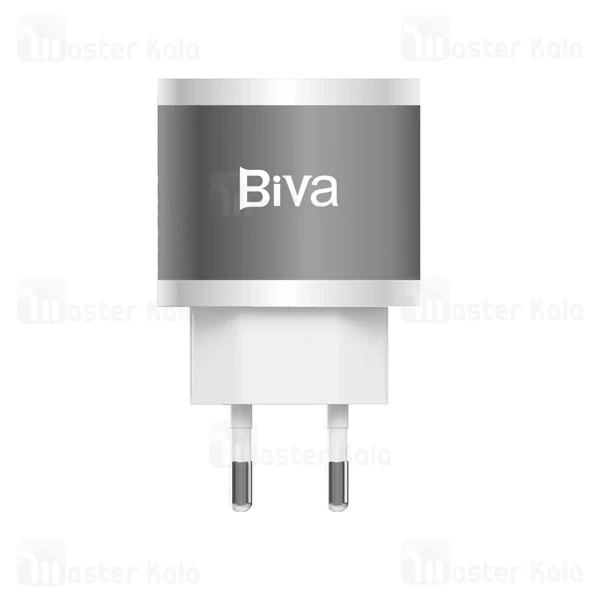 شارژر دیواری بیوا Biva HC-05 شدت جریان 2.4 آمپر همراه با کابل