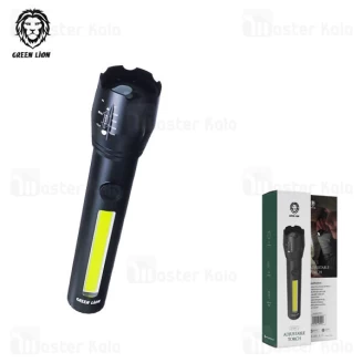 چراغ قوه دو کاره گرین لاین Green Lion 2 in 1 Adjustable Torch برد 30 متر