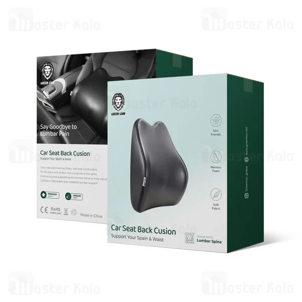 بالشت طبی پشت کمر خودرو گرین لاین Green Lion Car Seat Back Cusion