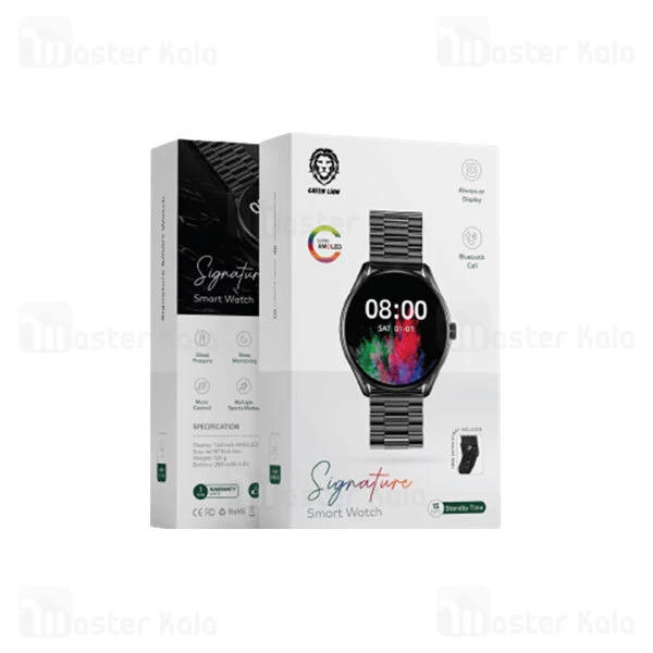 ساعت هوشمند گرین لاین Green Lion Signature نسخه گلوبال