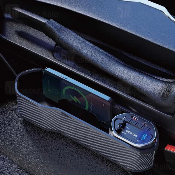 جعبه نظم دهنده خودرو و هاب شارژر گرین لاین Green Lion Universal Organizer Wireless Doc شارژر وایرلس