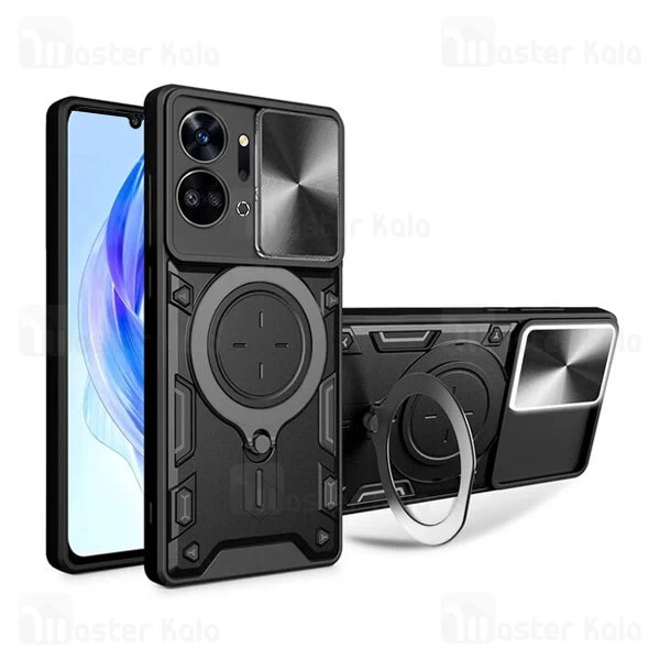 قاب ضد ضربه مگنتی Honor X7a Magnetic Support Case دارای محافظ دوربین