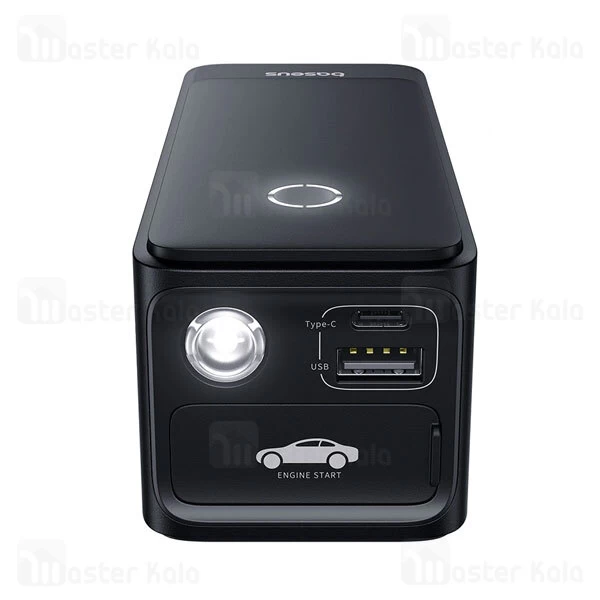 پاوربانک و جامپ استارتر خودرو 6000 میلی آمپر بیسوس Baseus CH006 Super Energy Alpha
