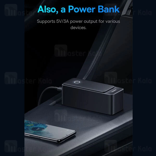 پاوربانک و جامپ استارتر خودرو 6000 میلی آمپر بیسوس Baseus CH006 Super Energy Alpha